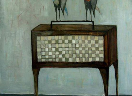 Semaan Khawam Mixed media on canvas 150x120 cm 2014