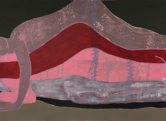 The-Mattress,-Acrylic-on-canvas,-80x200cm,-2018