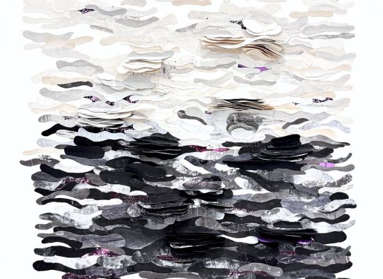 Twilight (2), 70X70 cm, Paper, 2024