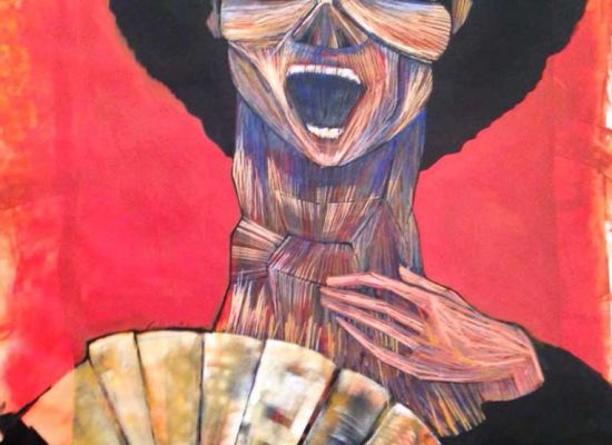 Untitled,160-x-110-cm,Acrylic-on-canvas,2014,