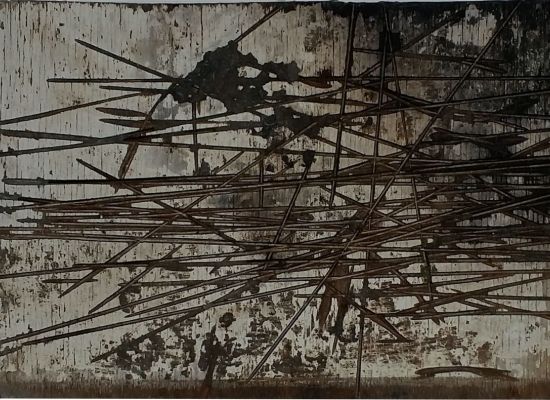 Mixed-media-on-wood,-26-x40cm,-2015