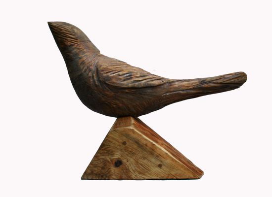 MUSTAFA ALI | Bird |Wood | 72 x 50 x 27cm (WxHxD) | 2010