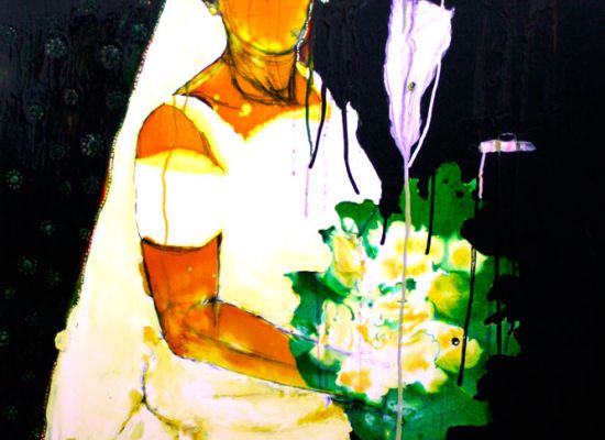 Weaam El-masry - 100 x 200 cm, Oil on canvas, 2009